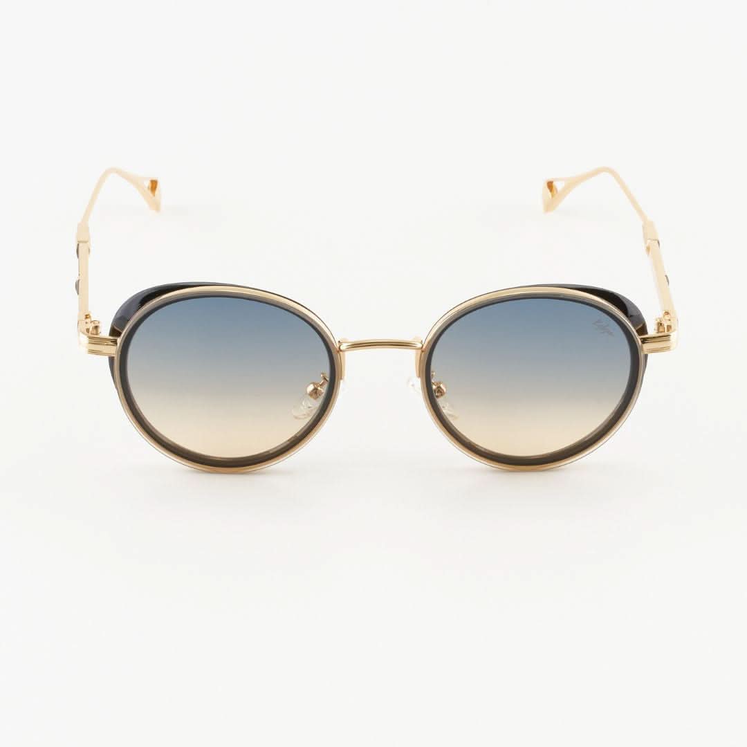 Larissa Blue-Galben Ochelari de soare
