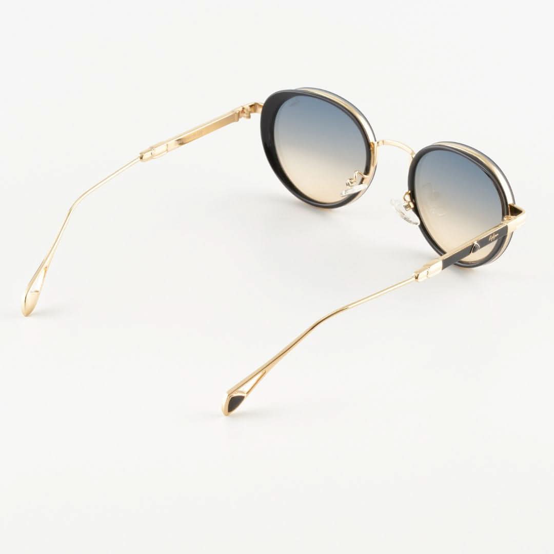 Larissa Blue-Galben Ochelari de soare