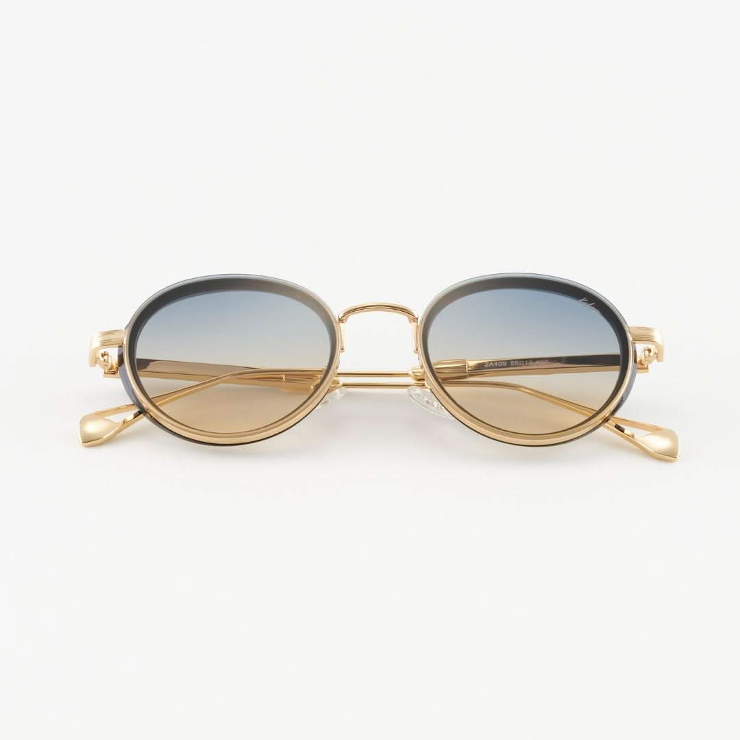 Larissa Blue-Galben Ochelari de soare