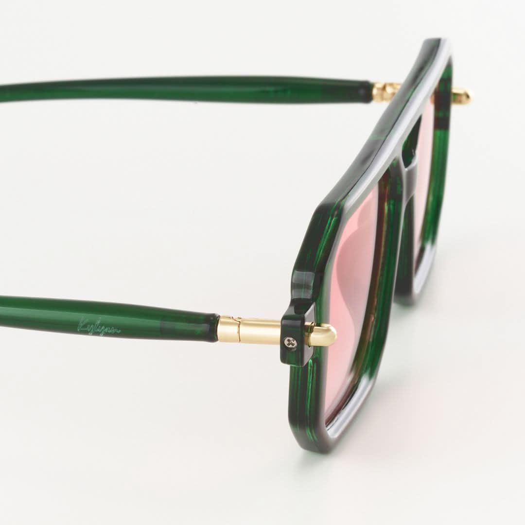 Elion Green Pink ochelari de soare