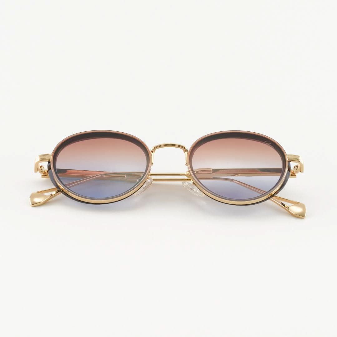 Ochelari de soare Larissa Brown-Blue la preț redus