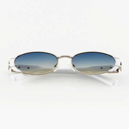 Linnet White ochelari de soare